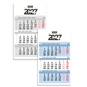 Calendriers 3 mois